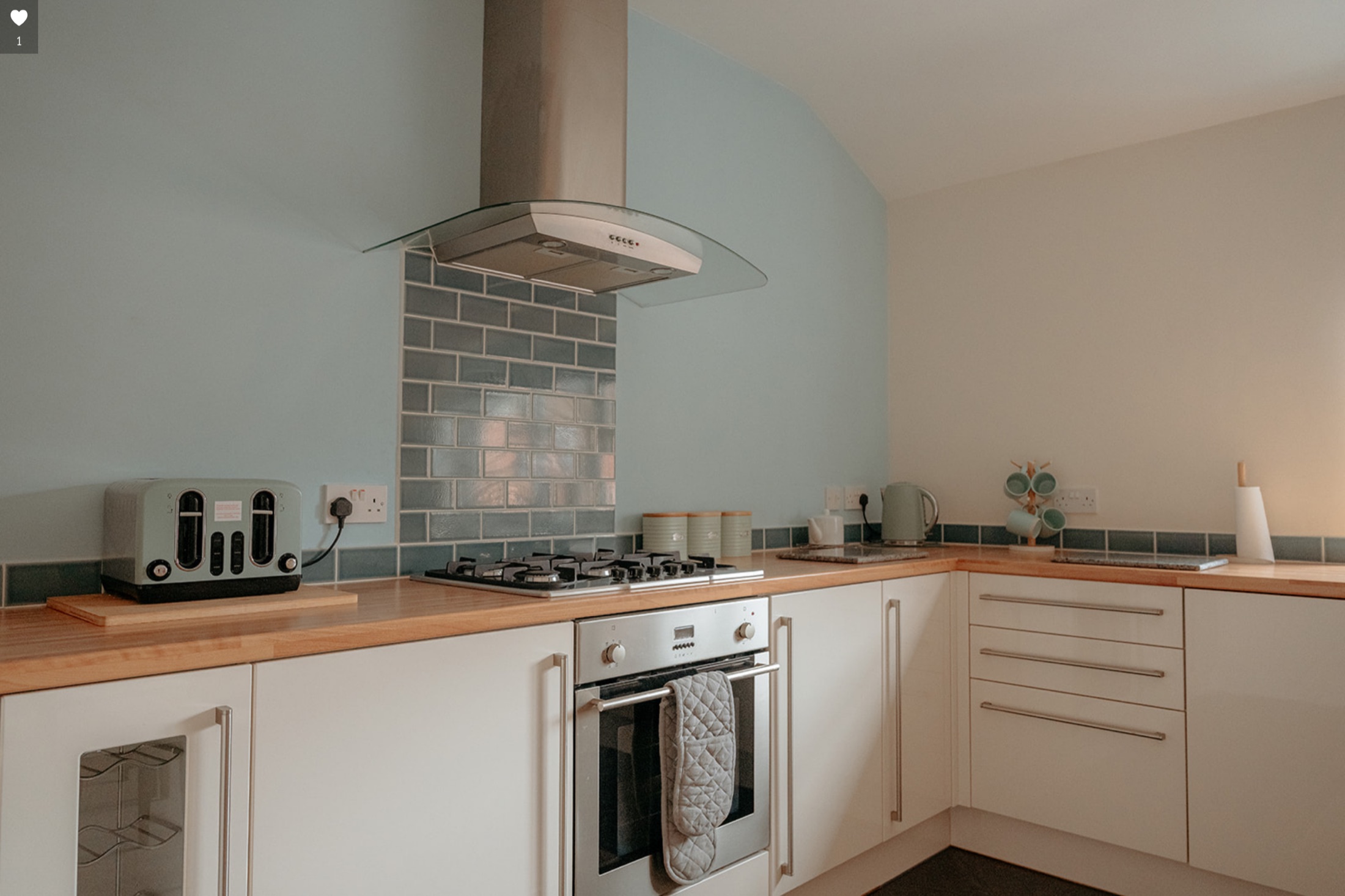 Kitchen and dining area